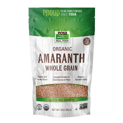 Amaranth Grain Organic 1 lb by Now Foods
