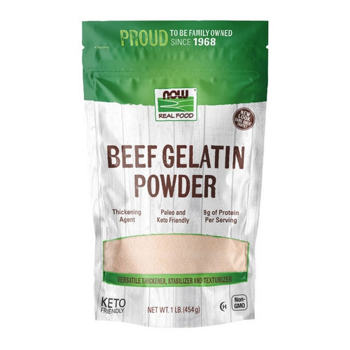 Beef Gelatin Powder 1 lb by Now Foods