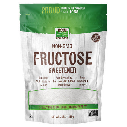 Fructose Fruit Sugar 3 lb by Now Foods