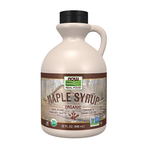 Maple Syrup Organic Grade B 32 oz by Now Foods
