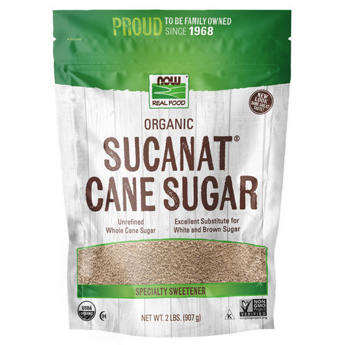 Sucanat Organic 2 lb by Now Foods