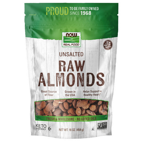 Raw Almonds 1 lb by Now Foods