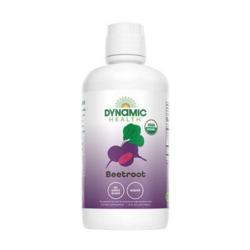 Organic Beet Root Juice 32 Oz by Dynamic Health Laboratories