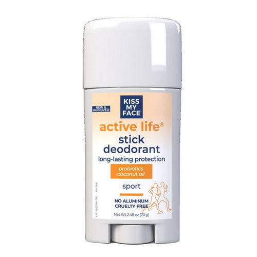 Active Life Sport Deodorant Stick 2.48 oz by Kiss My Face
