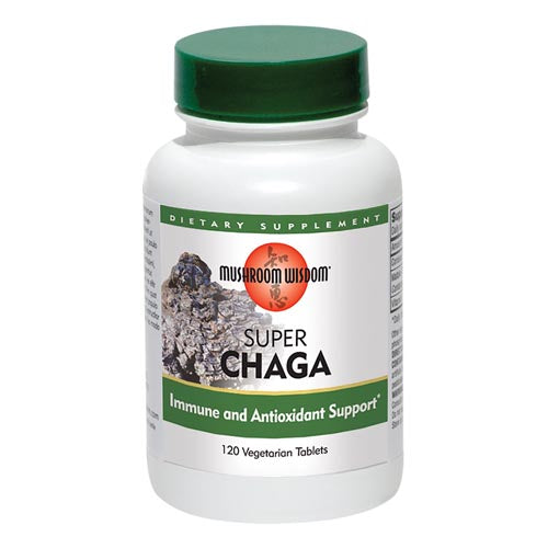 Super Chaga 120 Vtabs by Maitake Mushroom Wisdom