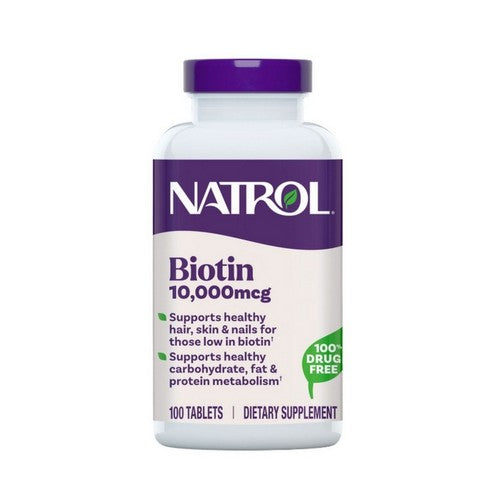Biotin 100 Tabs by Natrol
