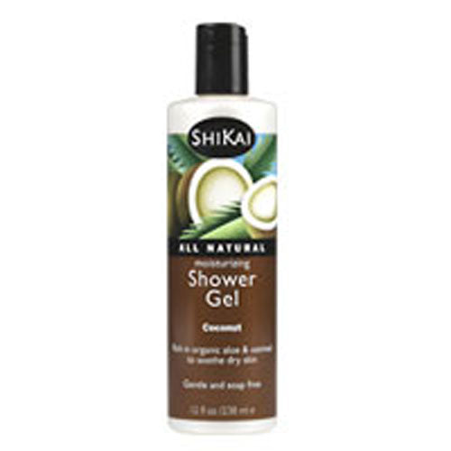 Moisturizing Shower Gel Coconut Coconut 1 Gallon by Shikai