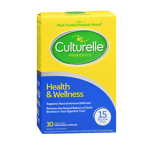 Health And Wellness Probiotic Vegetarian 30 Caps by Culturelle