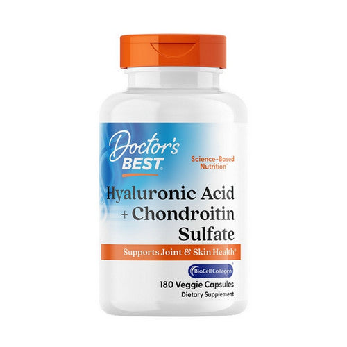 Hyaluronic Acid + Chondroitin Sulfate 180 Veggie Caps by Doctors Best