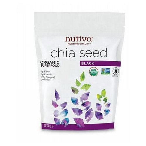 Organic Chia Seeds 12 oz by Nutiva
