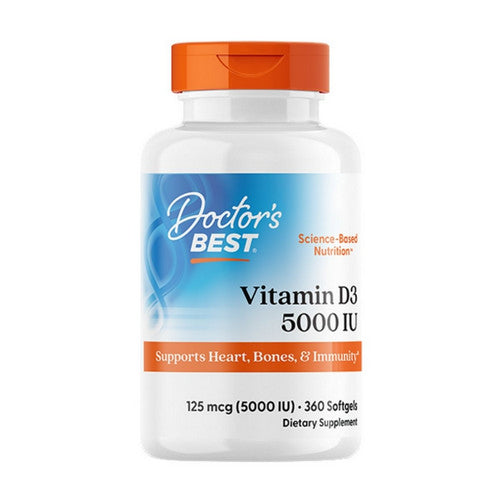 Vitamin D3 360 Softgels by Doctors Best