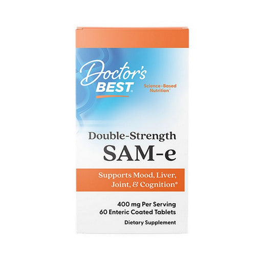 SAM-e Double-Strength 60 Enteric Coated Tablets by Doctors Best