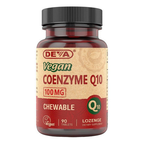 Vegan Coenzyme Q10 90 Tabs by Deva Vegan Vitamins