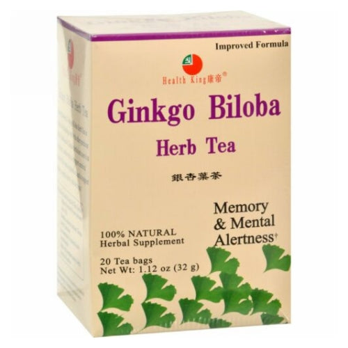 Ginkgo Biloba Herb Tea 20 bag by Health King