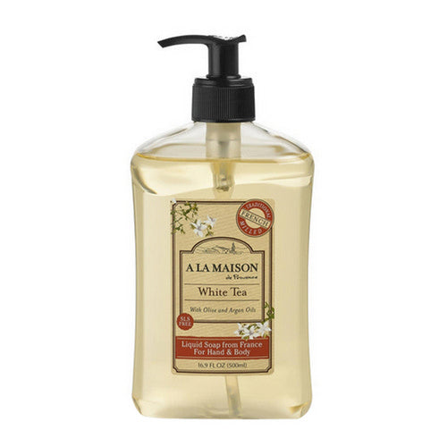 French Liquid Soap White Tea 16.9 oz by A La Maison