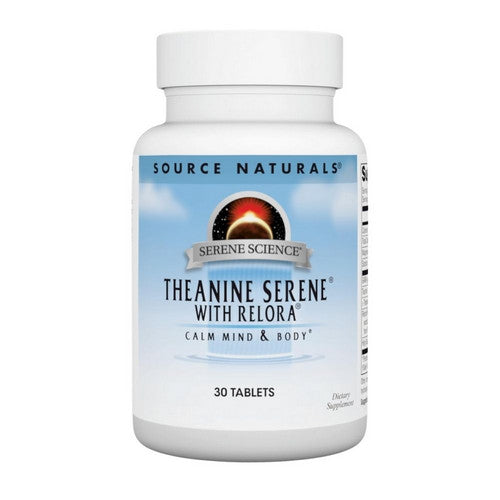 Theanine Serine W/relora 30 Tabs by Source Naturals