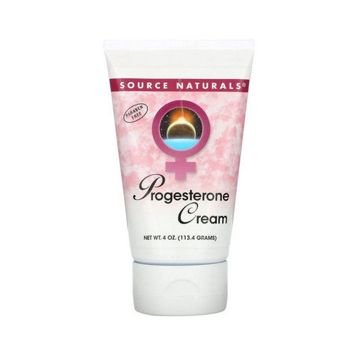 Progesterone Cream Tube 4oz by Source Naturals