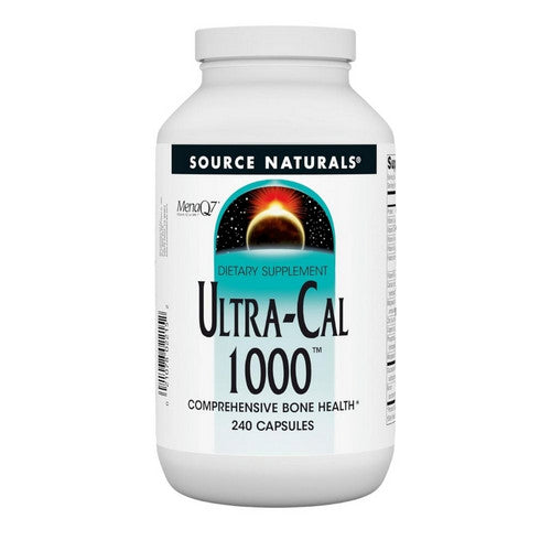 Ultra-Cal 1000 240 caps by Source Naturals
