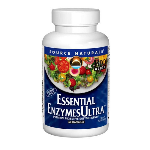 Essential Enzymes Ultra 60 vcaps by Source Naturals