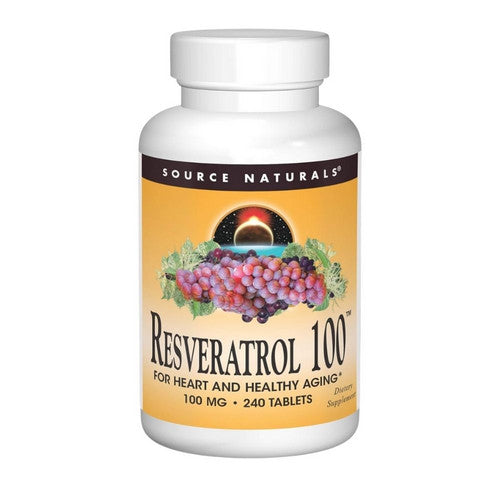 Resveratrol 240 tabs by Source Naturals