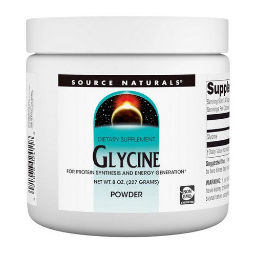 Glycine Powder 8 Oz by Source Naturals
