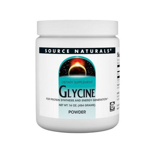 Glycine Powder 16 Oz by Source Naturals