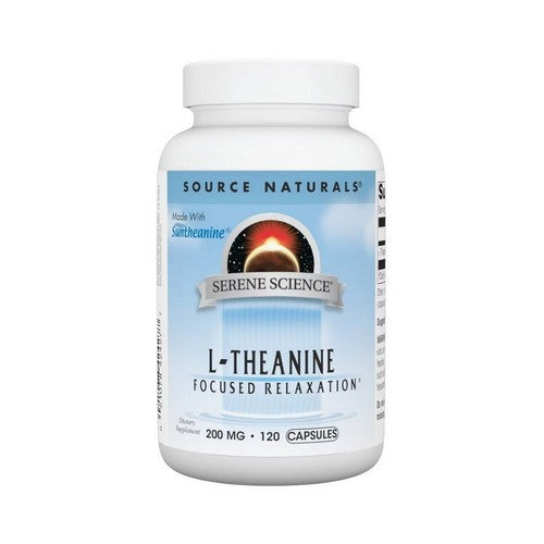 L-Theanine 120 caps by Source Naturals