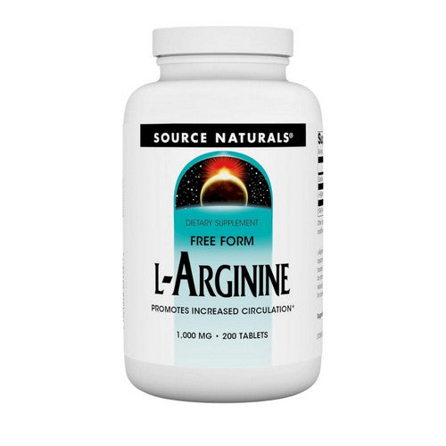 L-Arginine 200 tab by Source Naturals