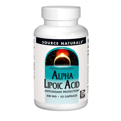 Alpha Lipoic Acid 30 caps by Source Naturals