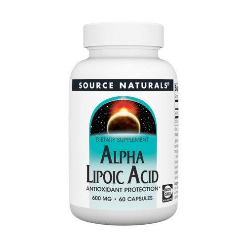 Alpha Lipoic Acid 60 caps by Source Naturals