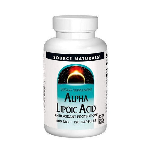 Alpha Lipoic Acid 120 caps by Source Naturals