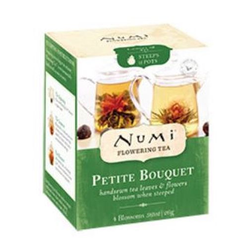 Petite Bouquet Assorted Flower Tea Sampler 4 bags by Numi Tea