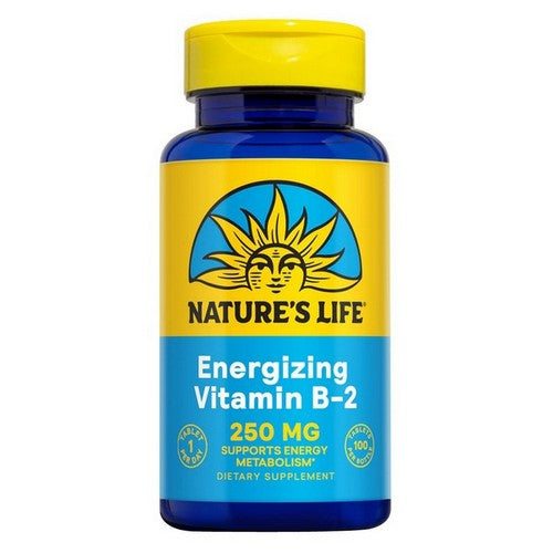 Vitamin B-2 100 tabs by Nature's Life