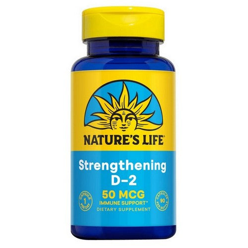 Vitamin D-2 90 Veg Caps by Nature's Life