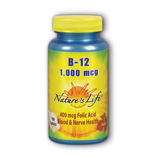 Vitamin B-12 100 tabs by Nature's Life