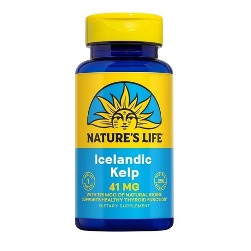 Icelandic Kelp 250 Tabs by Nature's Life