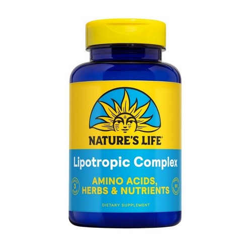 Lipotropic Complex 90 Tabs by Nature's Life