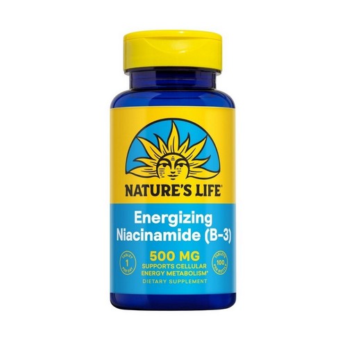 Niacinamide 100 Veg Tabs by Nature's Life