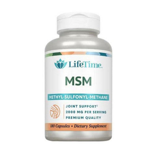 100% Pure MSM 180 Caps by Life Time Nutritional Specialties