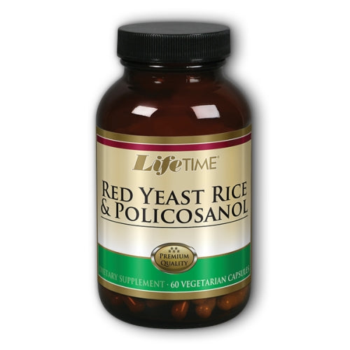 Red Yeast Rice Policosanol 60 vcaps by Life Time Nutritional Specialties