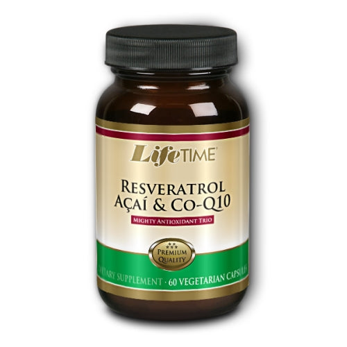 Resveratrol Acai and CoQ10 60 VEG CAPS by Life Time Nutritional Specialties