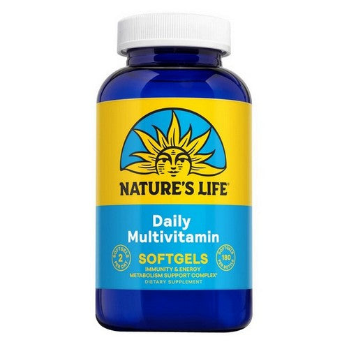 Daily Multivitamin Softgels 180 Count by Nature's Life