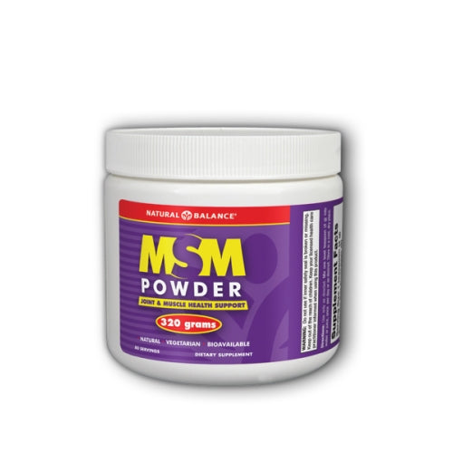 MSM Unflavored 320 g by Natural Balance (Formerly known as Trimedica)
