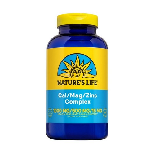 Calcium Magnesium Zinc Mineral Complex 250 Caps by Nature's Life