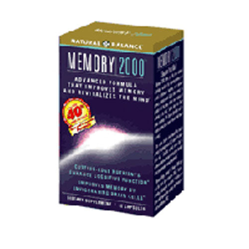 Memory 2000 42 caps by Natural Balance (Formerly known as Trimedica)