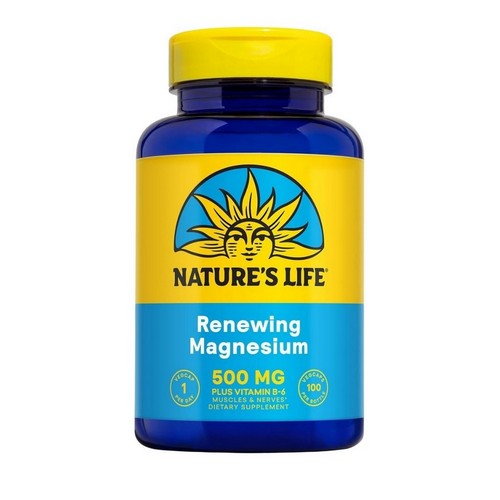 Renewing Magnesium 100 Veg Caps by Nature's Life