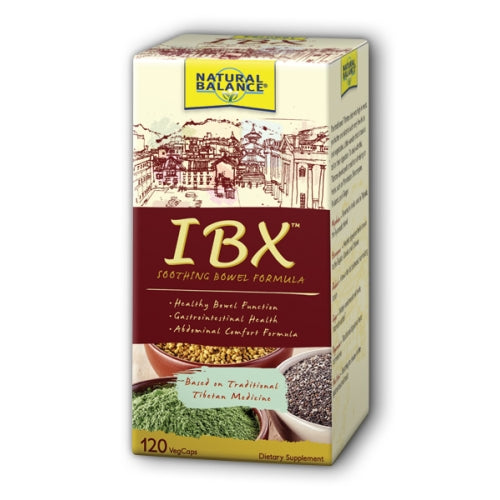 IBx Soothing Bowel Formula 120 caps by Natural Balance (Formerly known as Trimedica)
