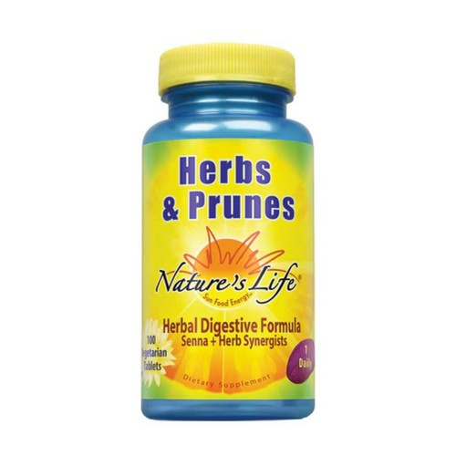 Herbs And Prunes 100 Tabs by Nature's Life