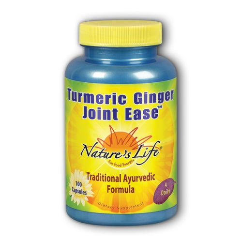 Turmeric & Ginger Joint Ease 100 caps by Nature's Life