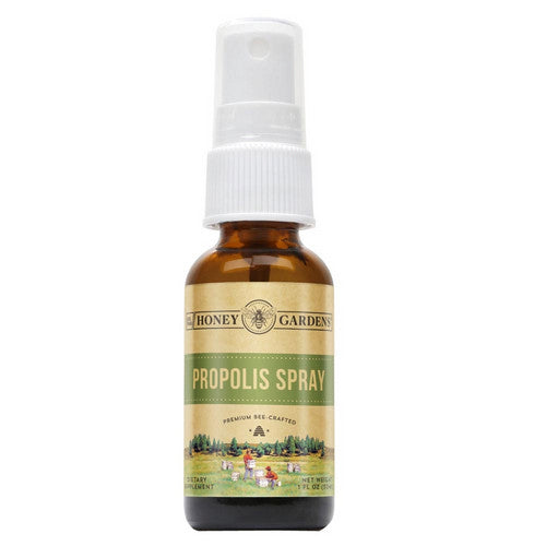 Apitherapy Raw Honey Propolis Spray 1 oz by Honey Gardens